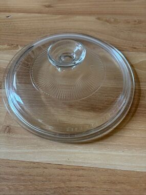 Pyrex Clear Glass Lid - Transparent 8"